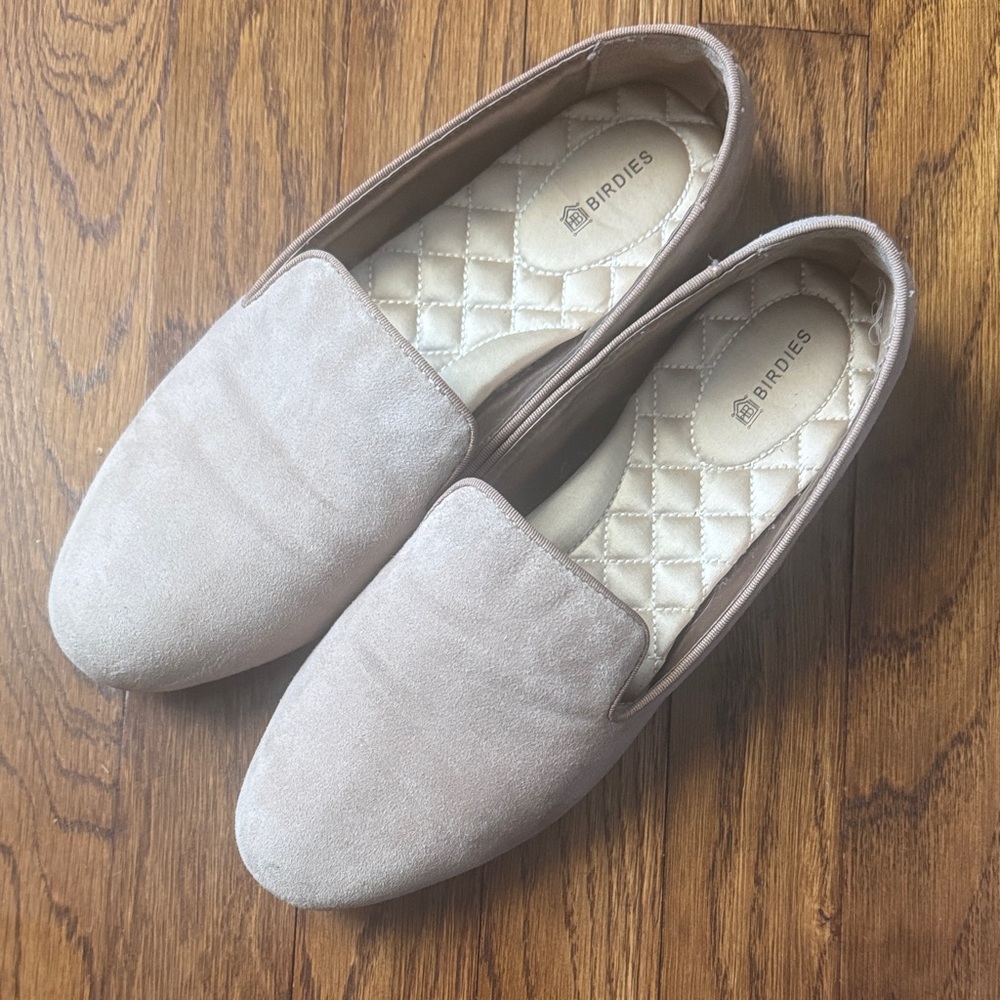 Birdies Cream Loafers for Women